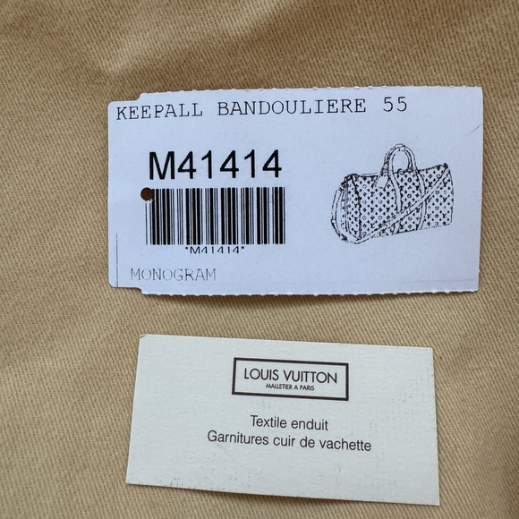 Authentic Louis Vuitton Keepall 55 - Picture 10 of 11
